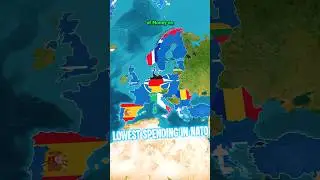 Кто меньше всего тратит на НАТО???🇪🇺🤯