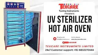 UV Sterilizer Hot Air Oven Manufacturer in India, ISO 20857, IS 3104, UV sterilization oven
