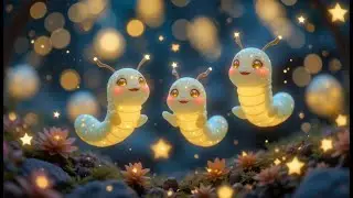 Tiny Glow Worms Light the Skies! | Fun Glow Worm Song for Kids | Nursery Rhymes & Songs for Children