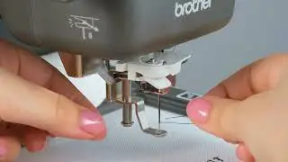 Brother: how to thread your Skitch embroidery machine
