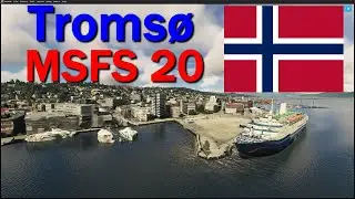 MSFS 2020/2024 Scenery add-on Troms&oslash; city HD, Norway