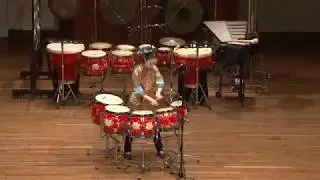 《鼓上飛舞》｜排鼓獨奏｜翟悅敏 Monie Chak｜演藝學院中國敲擊樂｜畢業音樂會2012｜