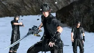 Dissidia Final Fantasy NT - BETA - Noctis (Team) Gameplay | Online Match & Lag :P