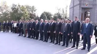 Armenia National Anthem | Wreath Ceremony of Independence Day 2022