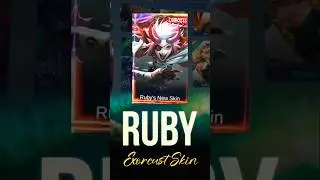 Ruby Exorcist Skin Leaked Gameplay #mobalegends5v5 #moba5v5pippin #moba5v5english #shorts #reels