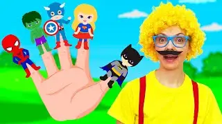 Finger Family Superheros + More Kids Songs and Nursery Rhymes | Do Re Mi