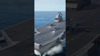Epic Jet Takeoff from Aircraft Carrier ✈️🚢🔥