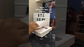 Unboxing #BTS #Behindthestory. #btsarmy