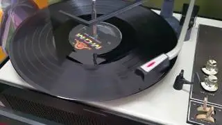 Late 60s Silvertone portable record player