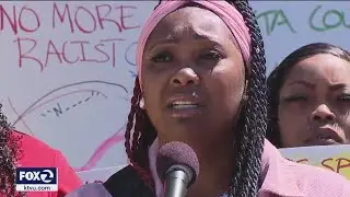 Protesters demand Antioch cops in racist text scandal be fired