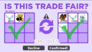 I traded MEGA FROST DRAGON for THIS OVERPAY! 🥰 w/ @OhioBlox  (W/F/L)