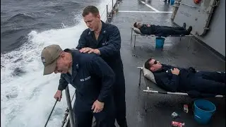 How US Sailors ACTUALLY Handle Sea Sickness