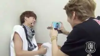 Lay & Kai crying at exo first win