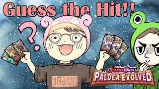 GF Guesses My Best Hit from This PALDEA EVOLVED BOOSTER BOX!?
