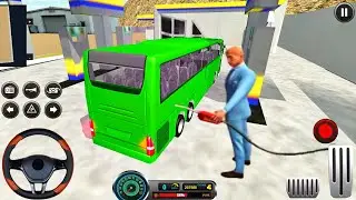 Offroad Bus Driving Simulator - Realistic Driving Indian Passengers Bus VideoGame - Android Gameplay