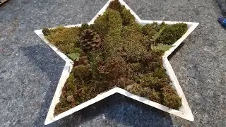 Moderne Bilder, Nat&uuml;rliche Kunst, Wanddekoration mit Moschus | Modern and Natural Art | DIY
