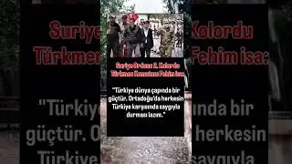 T&uuml;rkmen komutan #t&uuml;rkiye #t&uuml;rkaskeri #turke #bayrak #tarih #tsk #osmanlı #suriye