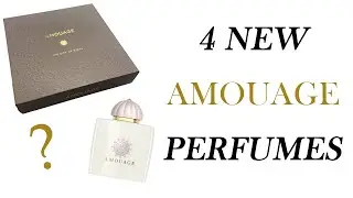 UNRELEASED AMOUAGE PERFUMES. First impressions