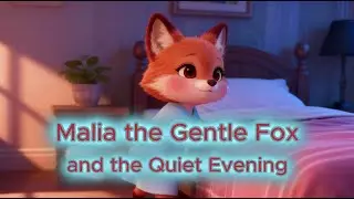 Malia the Gentle Fox and the Quiet Evening | Bedtime Story for Kids