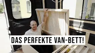 Geniales AUSZIEHBETT & Stauraum-Wunder selbst bauen | DIY Van Conversion