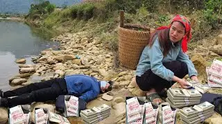 Poor single mother accidentally picked up a large sum of money and the horrifying truth behind it