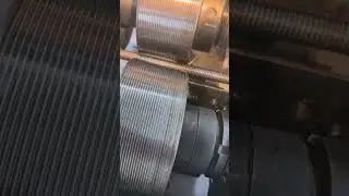 thread -making machine on the stem  #shorts