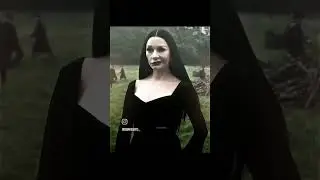 Morticia Adams || Wednesday || season 2 || Catherine zetajones || Netflix || lana Del Rey #shorts