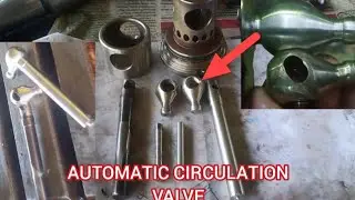 MAKE NEW AUTOMATIC RECIRCULATION VALVE STAINLESS STEEL 316L