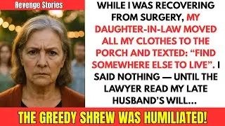 My daughter-in-law texted: &ldquo;Find somewhere else to live&rdquo;...|Revenge Stories