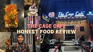 The Cage Cafe | Honest Food Review | Lal Quarter,Krishna Nagar