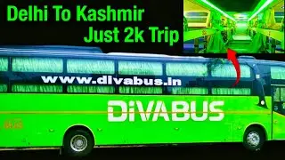 Delhi To Kashmir By Bus / Delhi To Sri Nager By Bus / Kashmir tour Plan / Kashmir Budget Trip