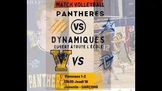 Highlights Panth&egrave;res ESV vs Dynamiques du Cegep SteFoy