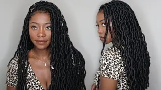 Installing Freetress Wavy Gypsy Locs 18