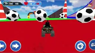 ATV Stunt Super hero  - Car Game | Android Gameplay #1y R