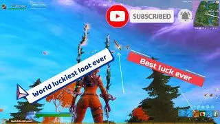 World luckiest loot in fortnite || World worst luck ever
