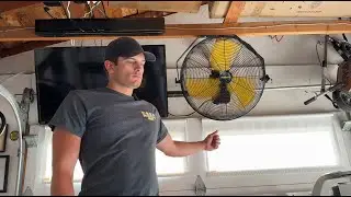 VENTISOL 20 Inch Waterproof Wall Mount Fan Review!