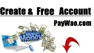 how to create paywao account