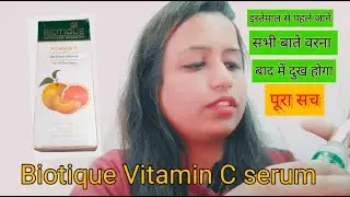 Best vitamin c face serum Biotique  Dark Spot Solution Reduce Pigmentation Brightening, Radiant Skin
