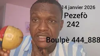 14 janvier 2026 tchouboulout boulcho pagen defi poumw nan borlete 
