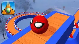 Sky Rolling Ball 3D Gameplay Speedrun iOS Android Level 324