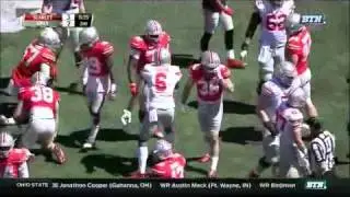 Torrance Gibson Highlights 2016 Ohio State Spring Game