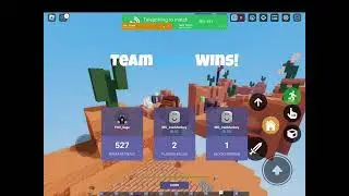2 easy wins in duels using Barbarian kit (Roblox Bedwars)