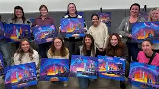 Park Place Technologies' Women in Tech Paint 'n Sip Event