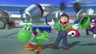 LEVI PLAYS SUPER MARIO PARTY JAMBOREE WITH HIS DAD - RHYTHM KITCHEN AND MINI GAMES