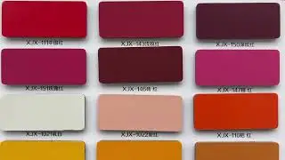 Solid color aluminum-plastic panel
