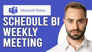 How To Schedule Bi Weekly Meeting In Teams (How To Set Up & Create Recurring Meeting In Teams)