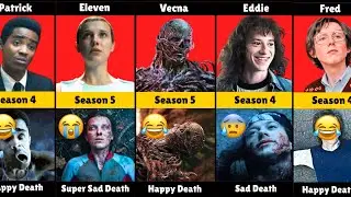 Stranger Things Each Character Saddest Death I Season 1 to 5