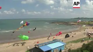 Kite flying displays in Taipei