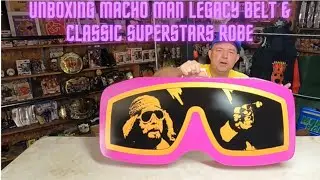 Unboxing WWE Shop Macho Man Legacy Championship Title Belt & Unboxing Jaks Pacific Macho Man Robe