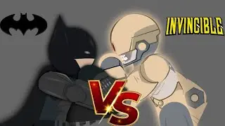 Batman VS Reanimen (Batman X Invincible) Fan Animation - Stick Nodes Animation